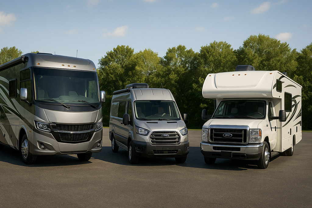 Vue avant des grandes catégories de VR